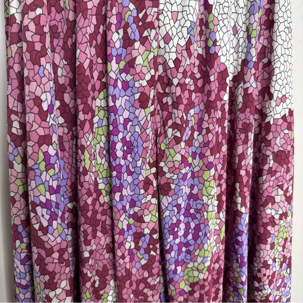 NWT Mara Hoffman 100% Silk Built in Bustier Cross Strap Empyre Mini Dress Small - Picture 9 of 11